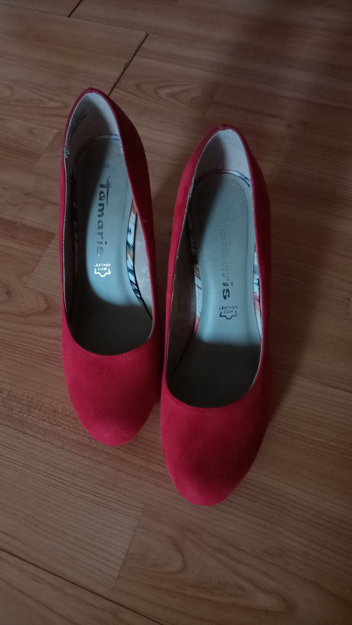 Pantofi Tamaris piele întoarsă
