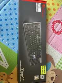 Genesis thor 420 rgb механична клавиатура, нископрофилна, RGB