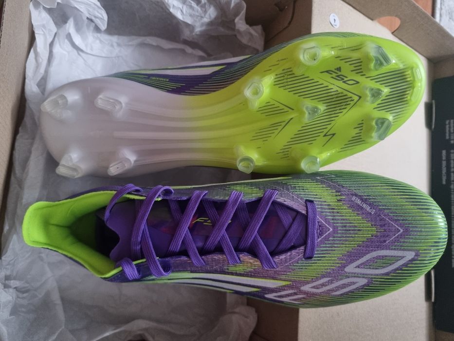 Ghete de fotbal adidas F50 PRO FG Radiant Blaze