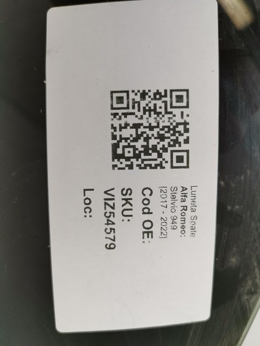 Задно стъкло Алфа Ромео Стелвио / Alfa Romeo Stelvio Оригинално, в доб