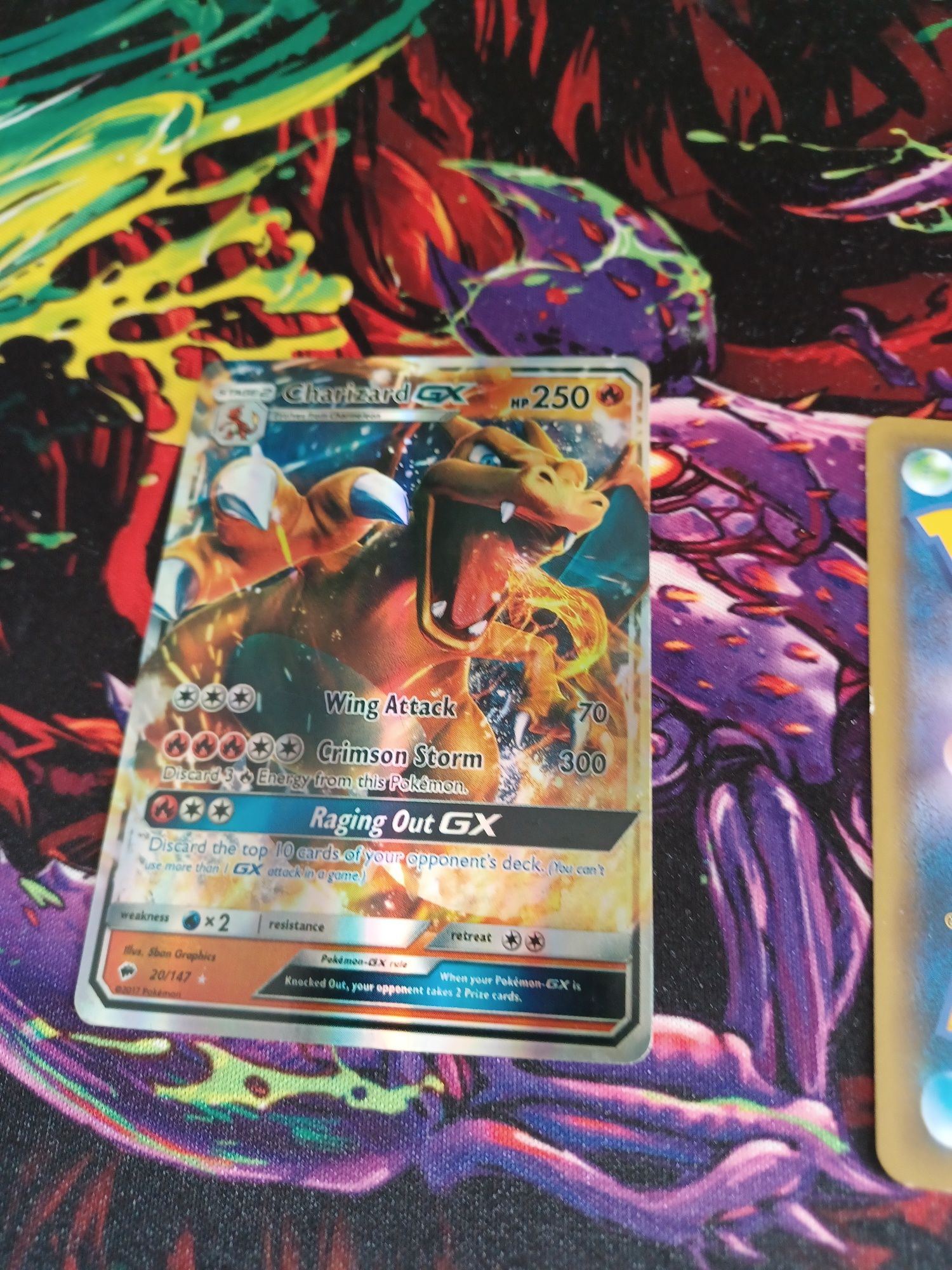 Carte Pokemon CharizardGX +o carte pokemon japoneza rara cadou(gratis)