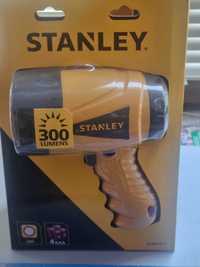 LED фенер Stanley SL3WAKSE, 3W, 300 лумена, Черен/Жълт