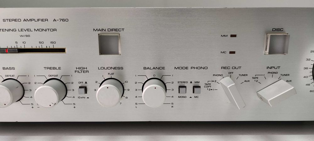 Yamaha A 760 muzica amp vintage muzica TOP