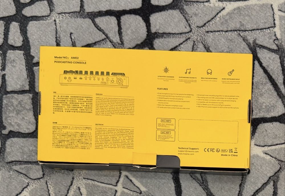 Maono ame2 + microfon PD100 schimb