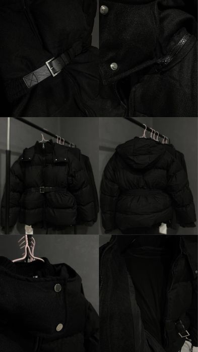 Зимняя куртка с имитацией талией