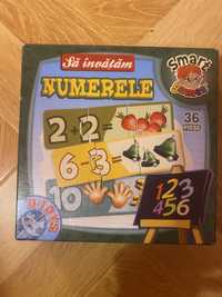 Joc-puzzle cu numere