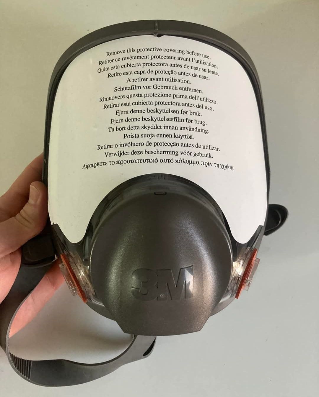 Mască 3M 6800 Vizieră + accesorii full , pentru muncă