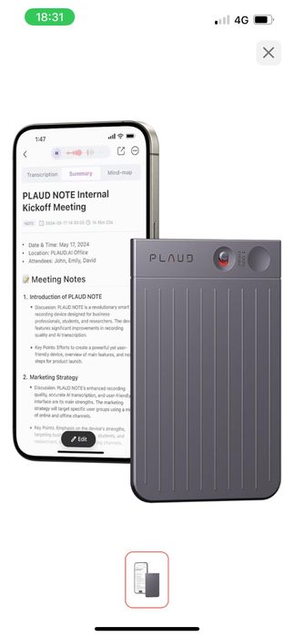 Plaud диктофон с ИИ
