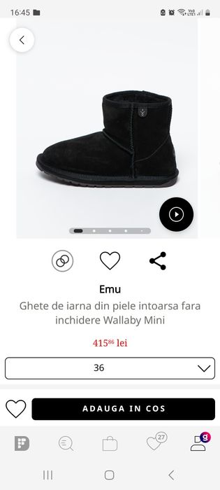 Ghete noi Emu Australia, mar 36