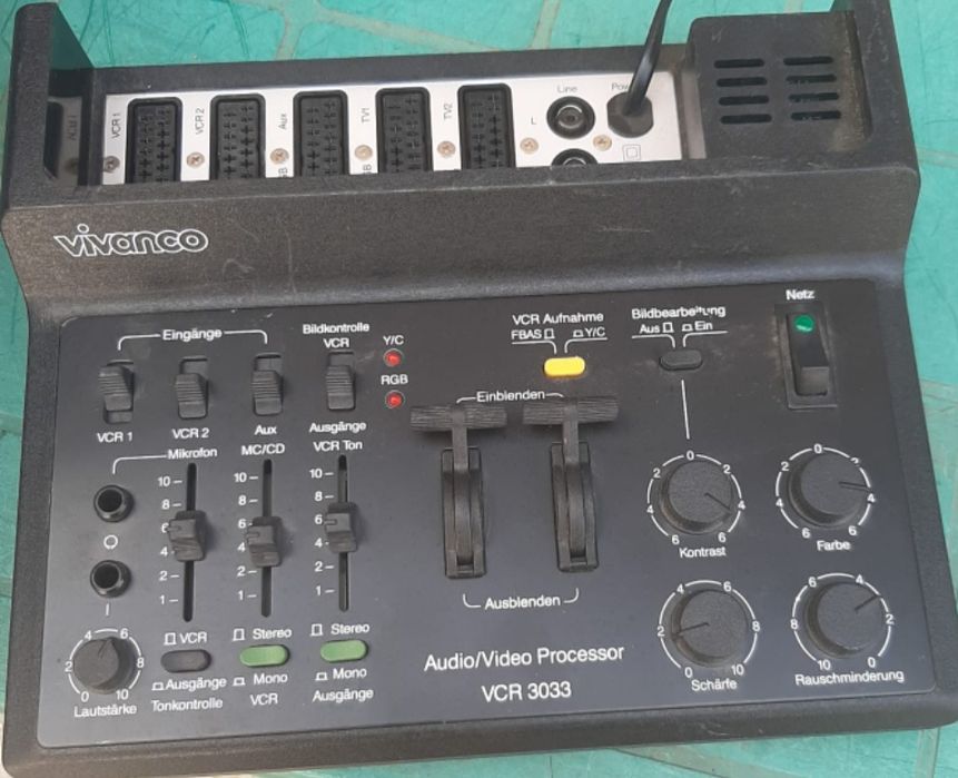 Vivanco vcr3033 video audio procesor editor video si video cut hama