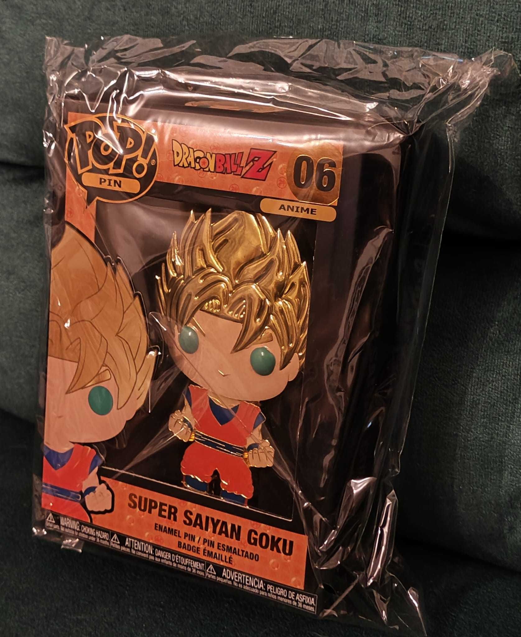 Funko Pop Pocket PIN - Figurina Dragon Ball Z Super Saiyan Goku NOUA