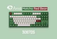 Клавиатура akko 3087 ds Matcha Red Bean