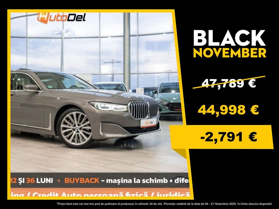 BMW Seria 7 3.0i 745Le xDrive Plug-in Hybrid 394CP / Garantie/Posibilitate Leasing