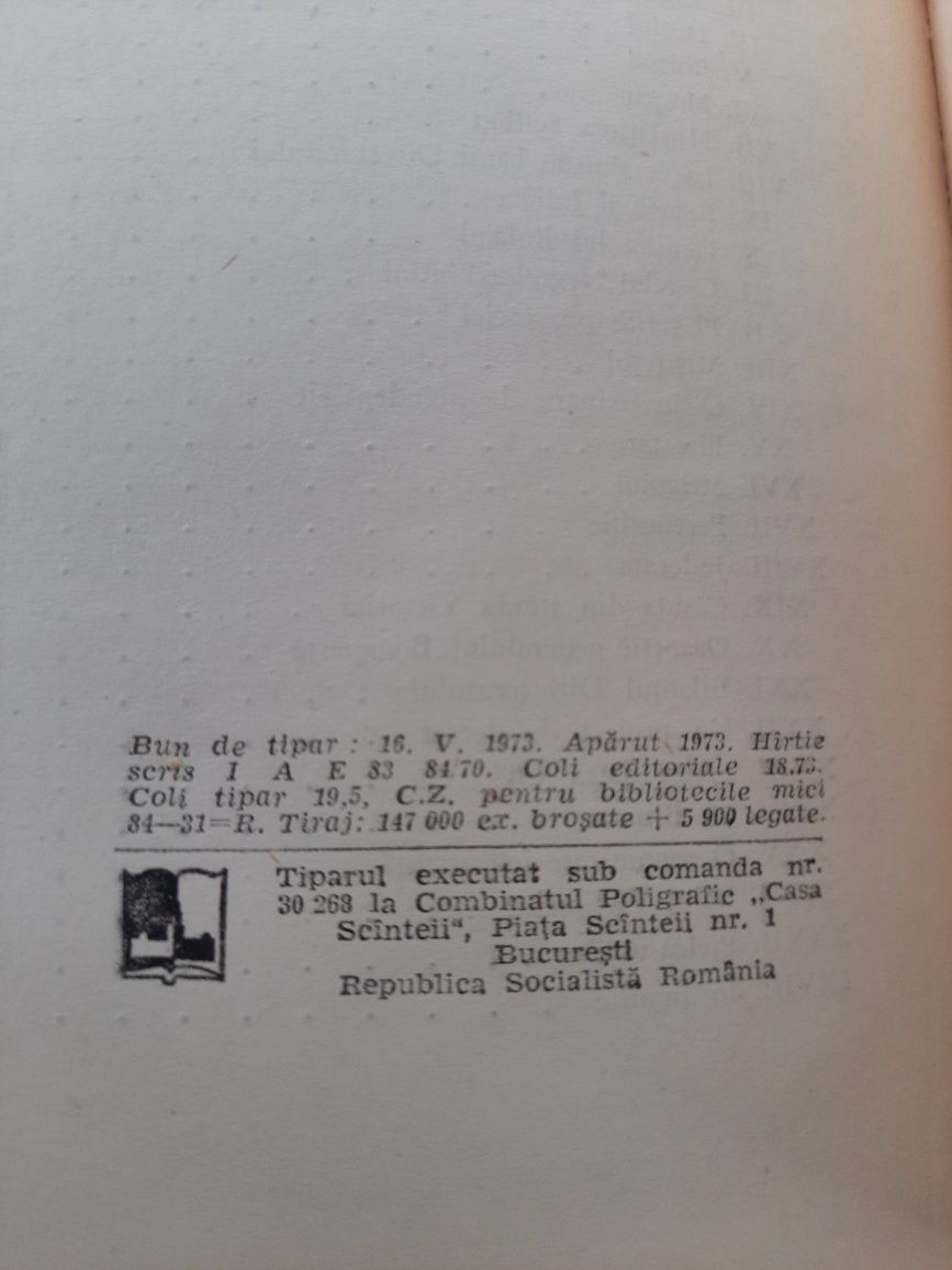 Conjuratii de Alexandre Dumas din 1970
