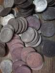 Monede Romania lot 100 lei 1943-1944,