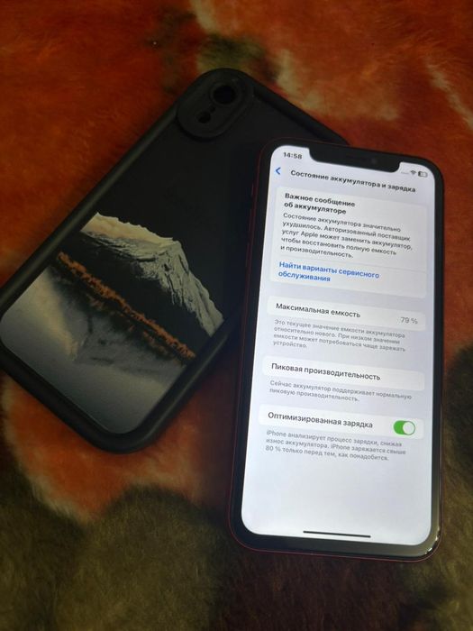 Продам айфон хр в хорошем состоянии