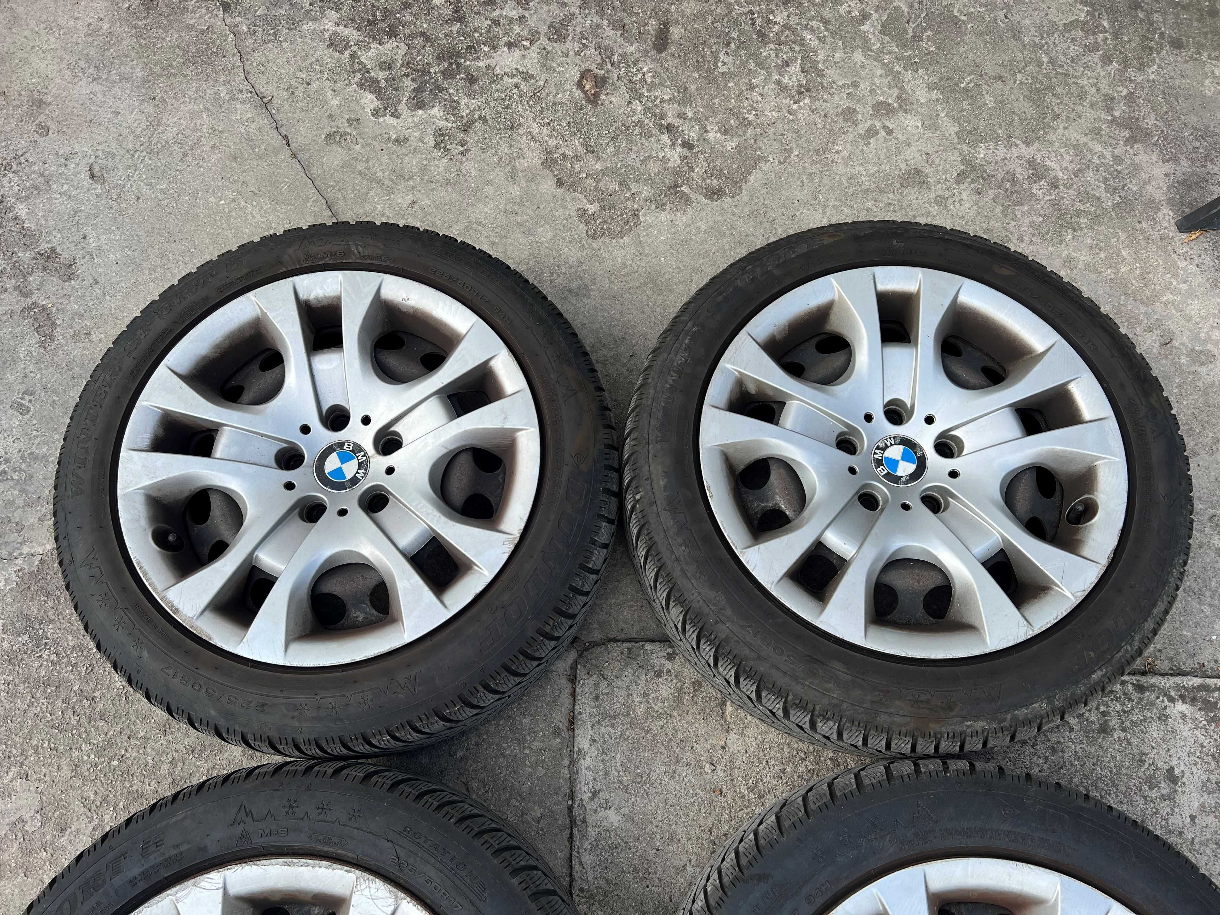 Продавам зимни гуми с джанти 7.5Jx17 ET34 5x120 за Bmw/Бмв!