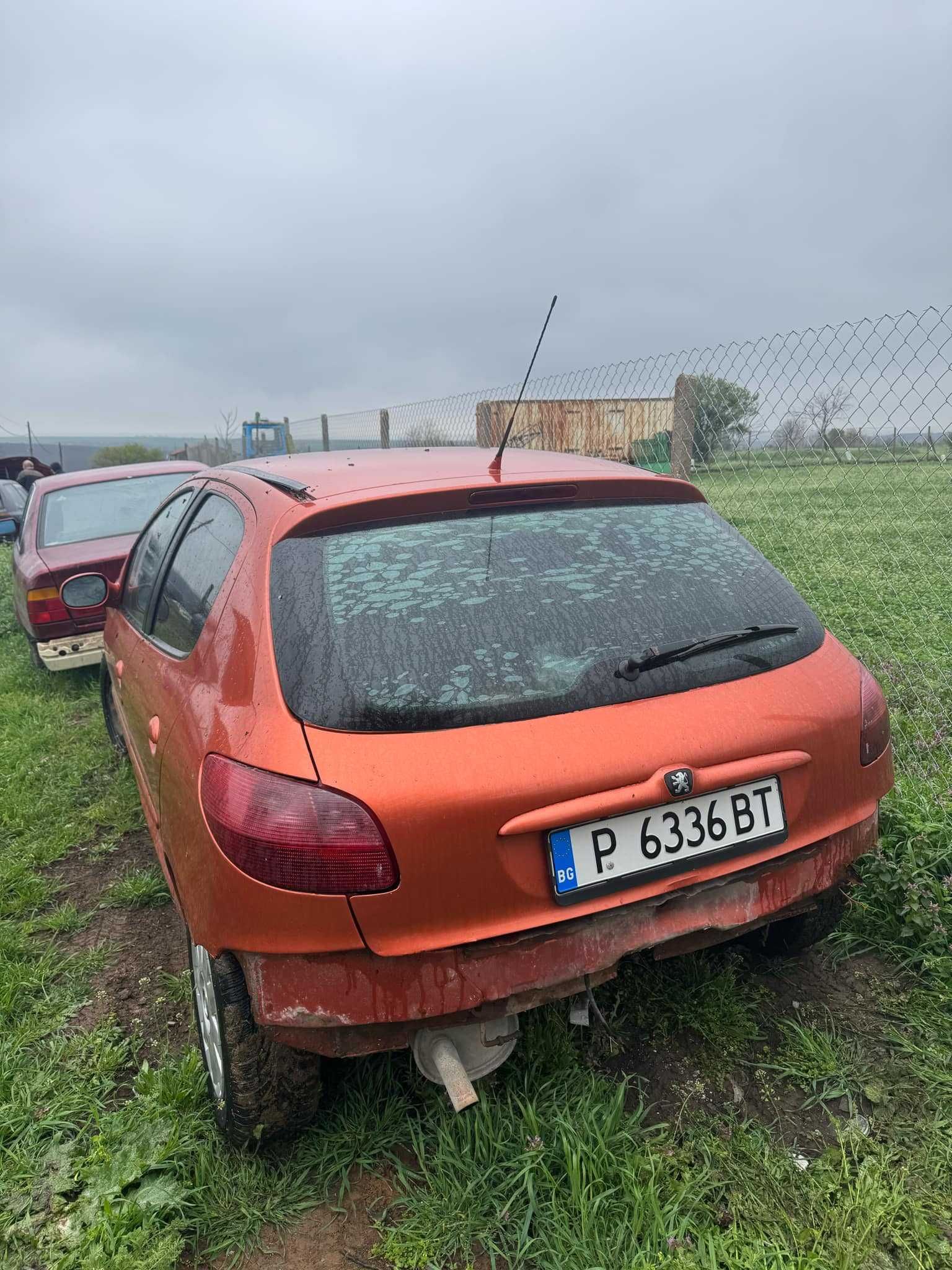 На части Пежо 206