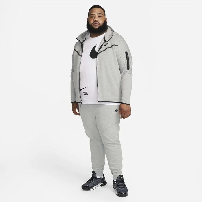Мъжки екип nike  TCH FLC HOODIE FZ DK GREY