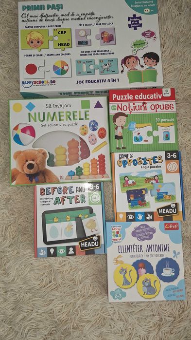 Carti si materiale educationale pentru copii mici