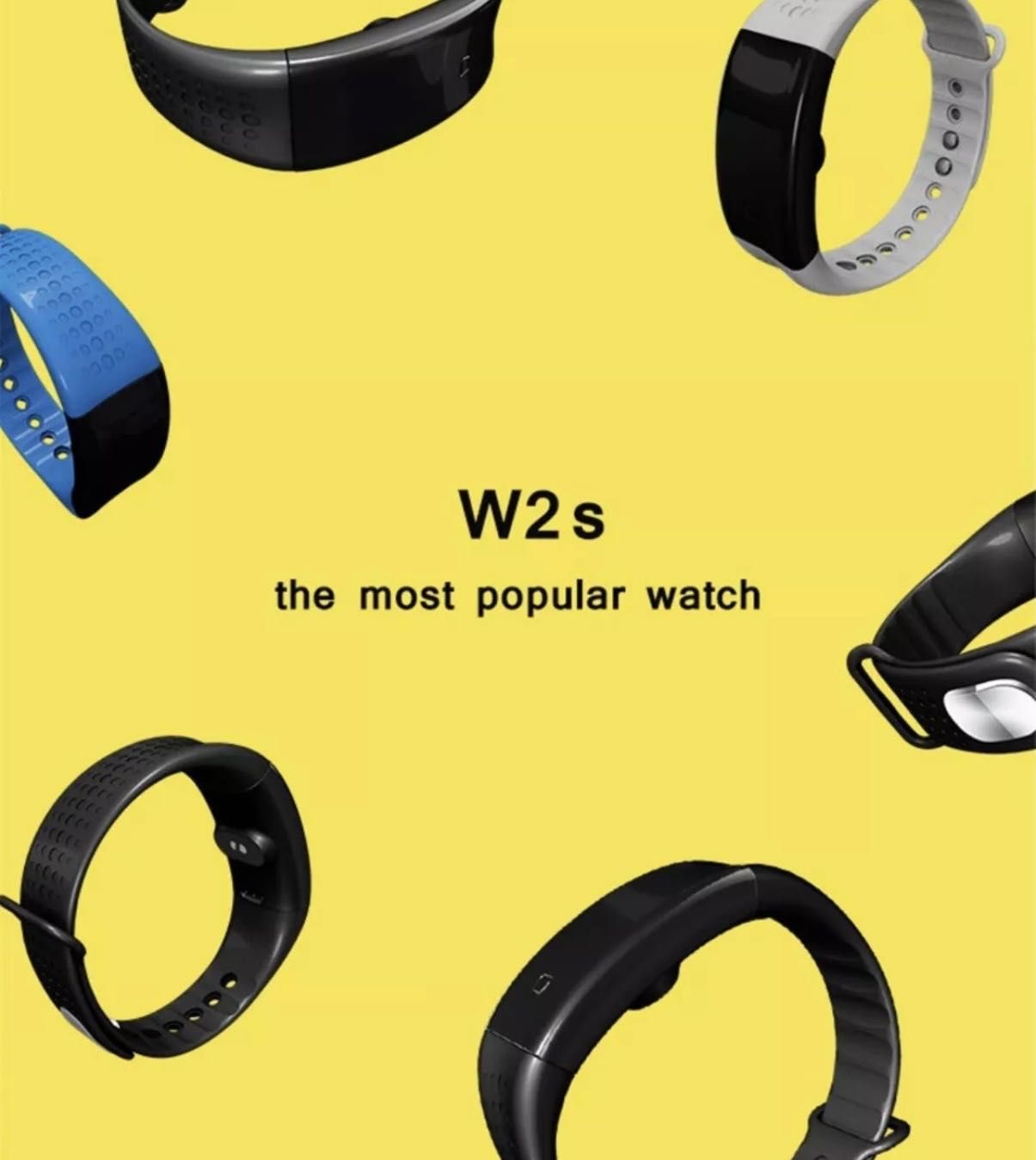 W2S Смарт Гривна Часовник Android IOS Bluetooth Оксиметър Часовник