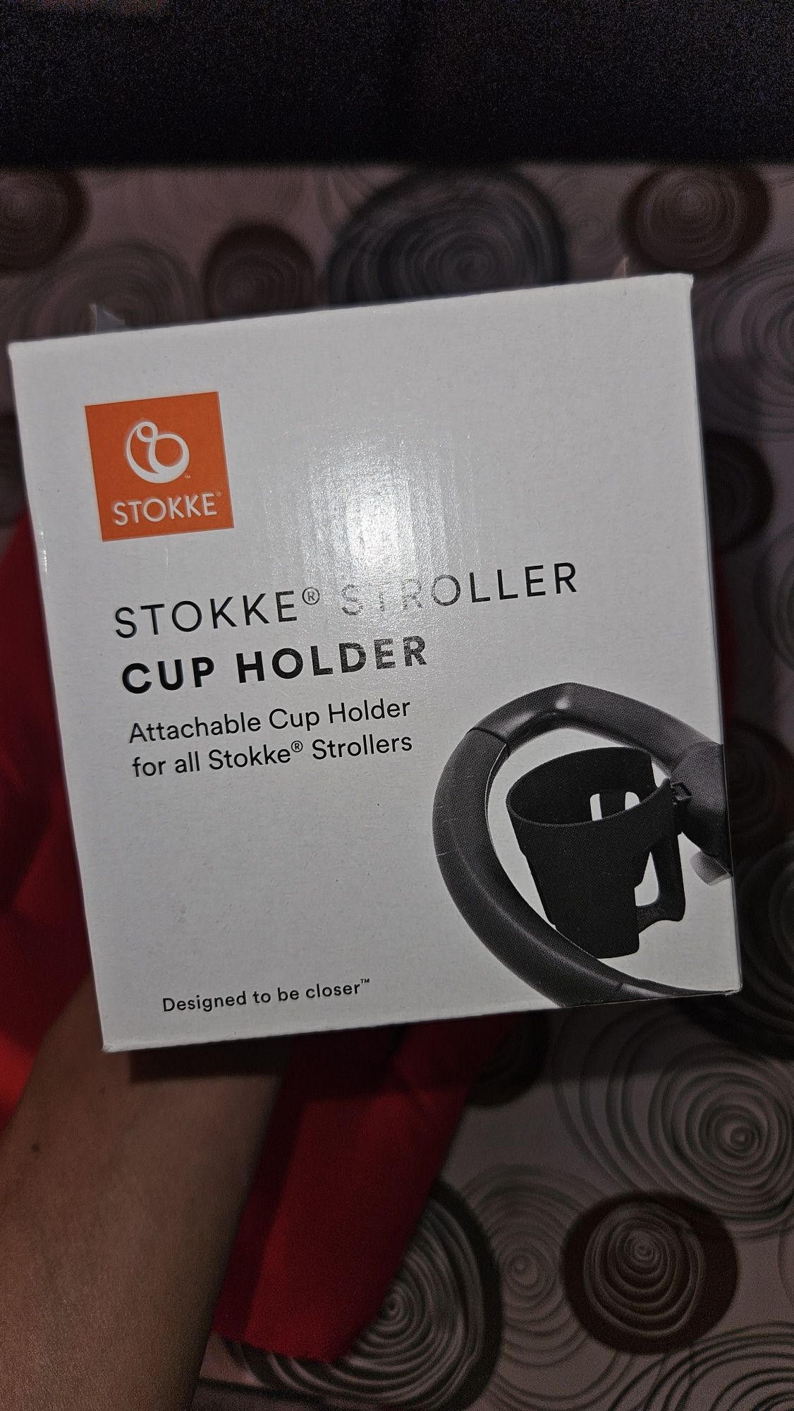 Количка Stokke червена с 2 коша