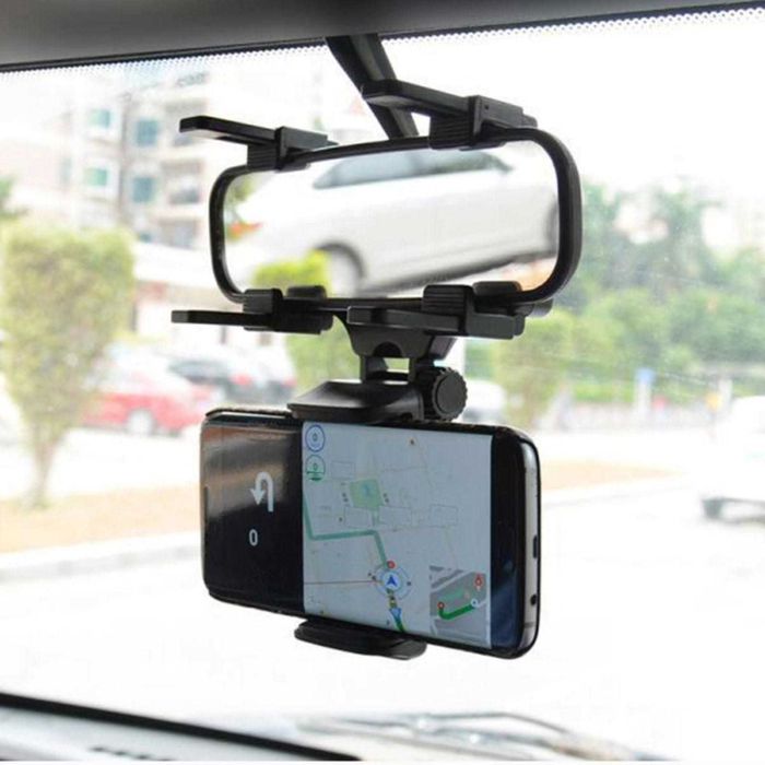 Держатель телефона раздвижной  на зеркало