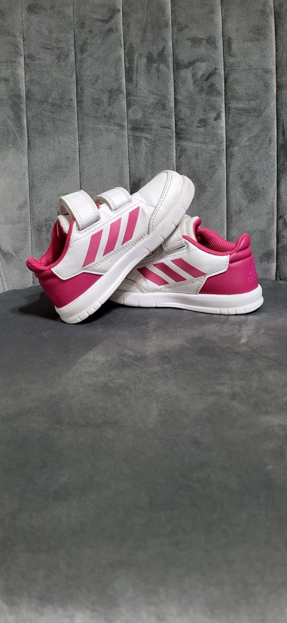 Кожени маратонки Adidas за момиче