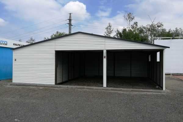 Garaje auto moderne pe structura metalica si panouri sandwich