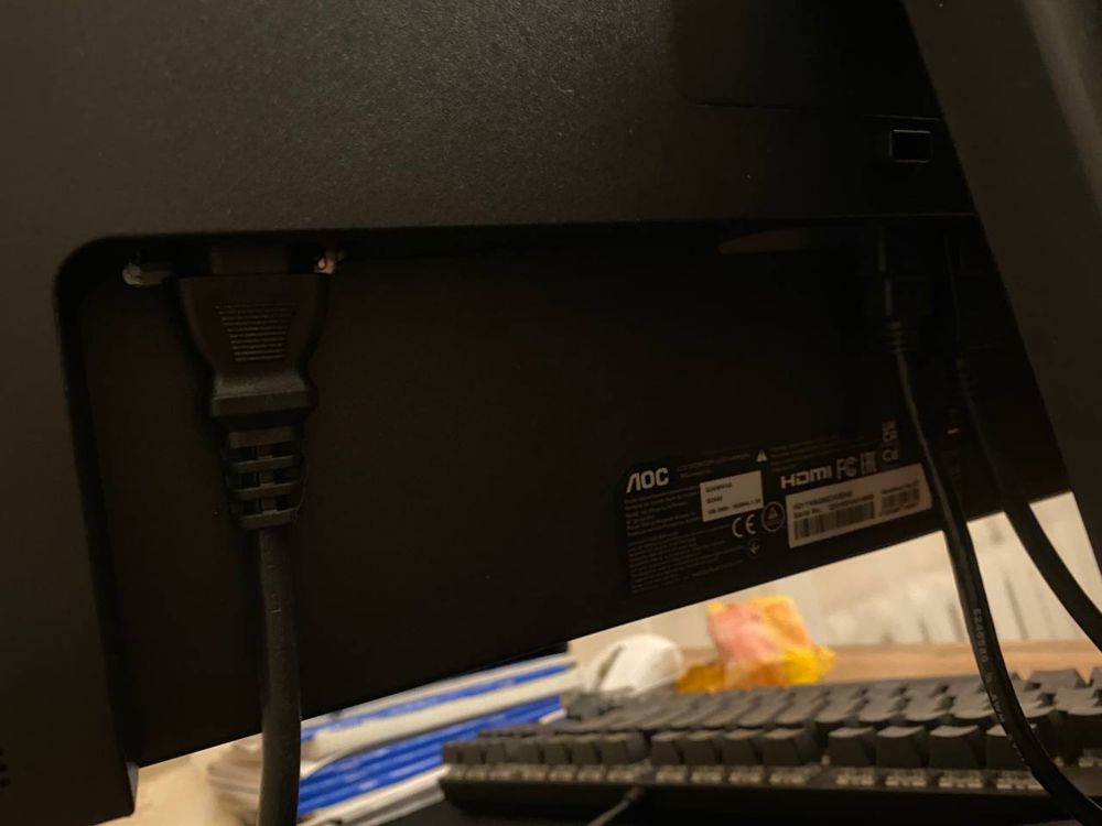 Монитор AOC G2490VXA/01  Черного цвета