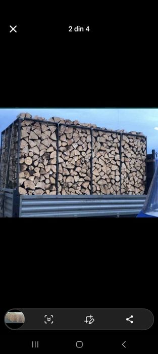 Lemne de foc paletizate la oferta 250 lei