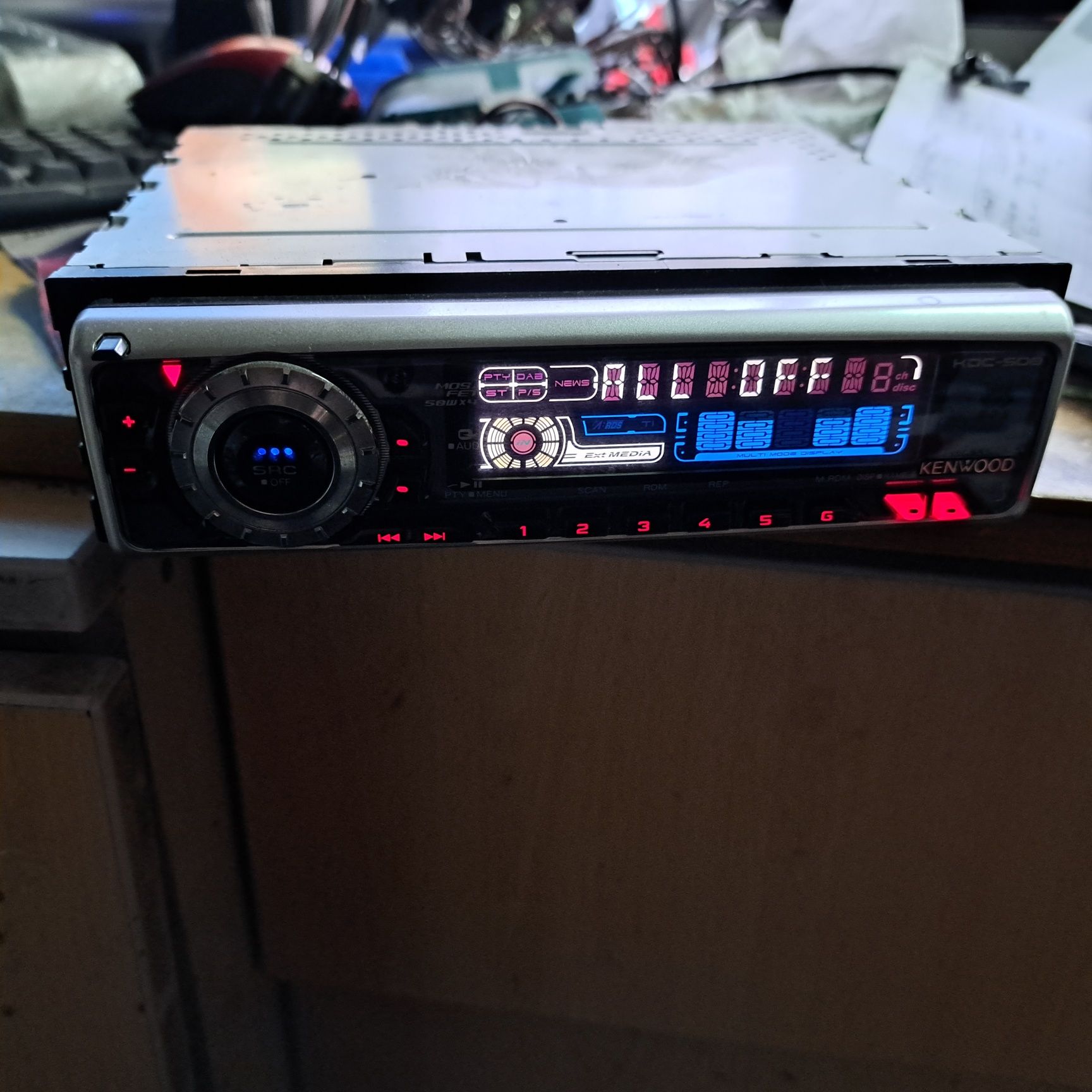 Радио CD Kenwood KDC 10UR .508/BT51U/414UA