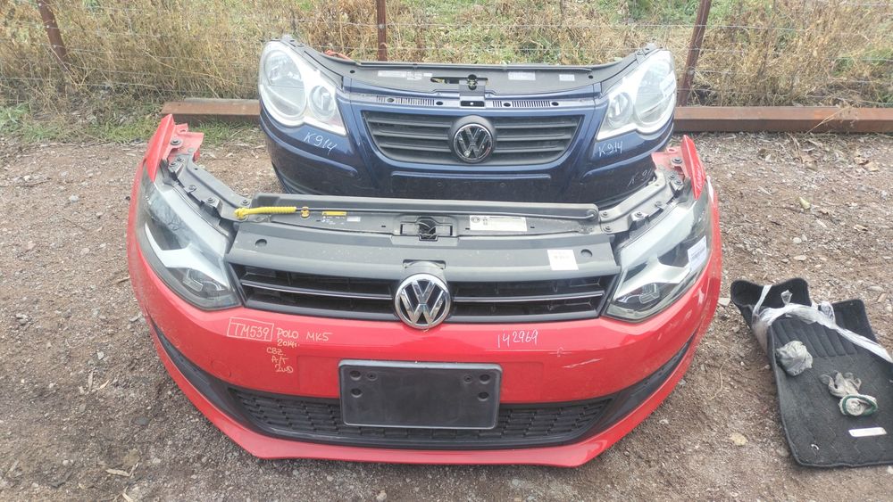 Ноускат, фары, бампер, телевизор, бампер volkswagen polo