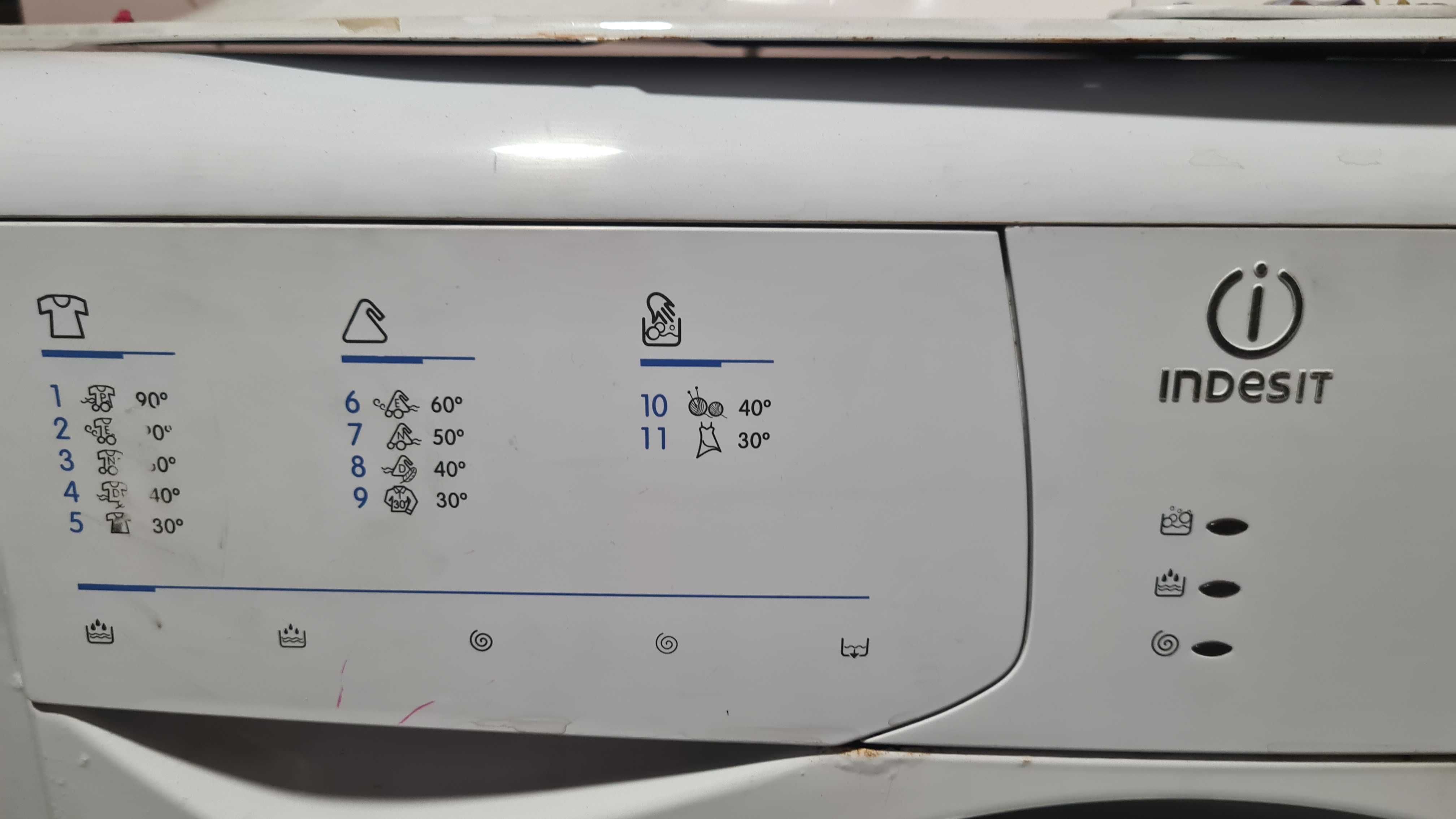 Пералня Indesit Win 602 на части