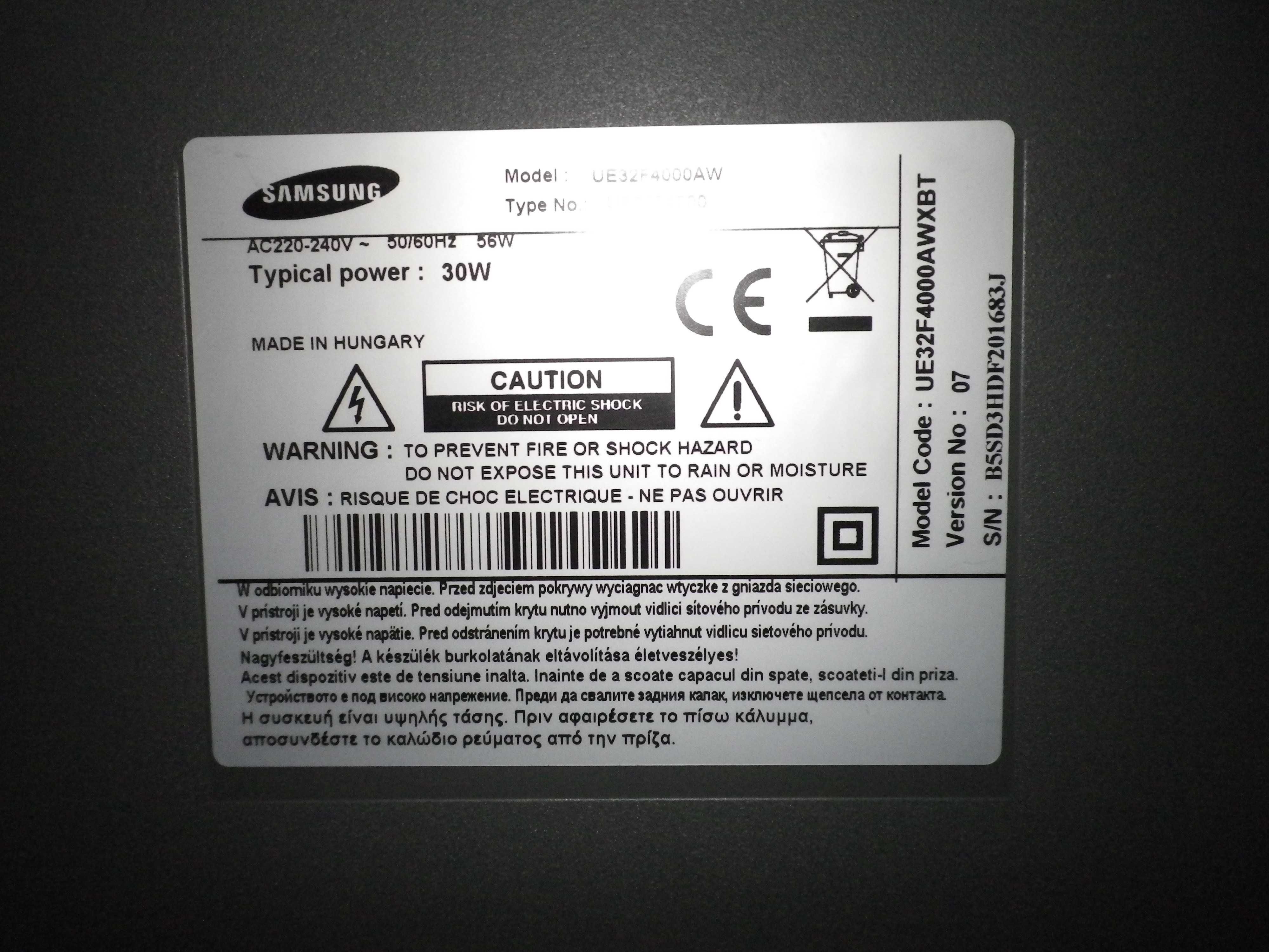 LED телевизор Samsung UE32F4000AW