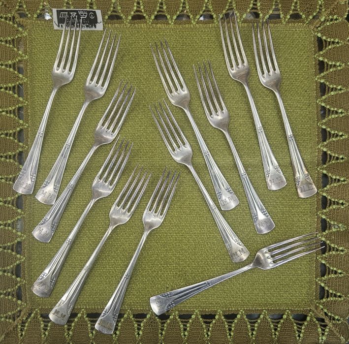 Посребрени Прибори за хранене WMF Art Nouveau