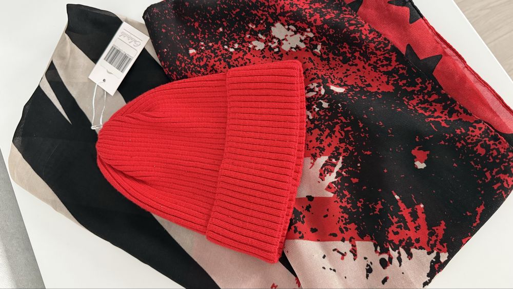 Комплект шапка шарф