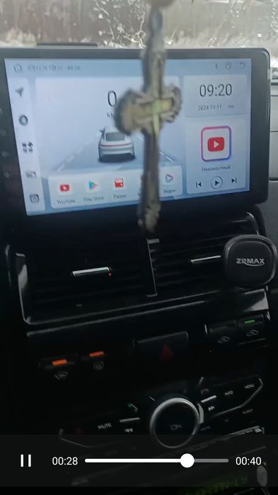 Переходная рамка для приоры 2 для установки  андроид 9 дюймов