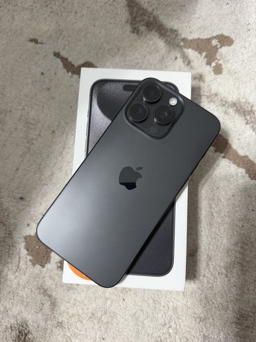 iphone 15 pro max 256 gb black fullbox ca nou impecabil