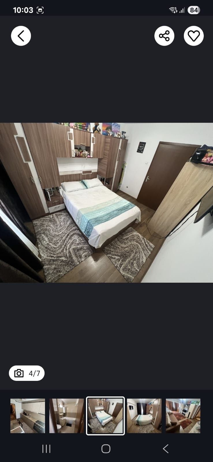 Închiriez apartament 2 camere decomandat zona Brotăcei.Constanța