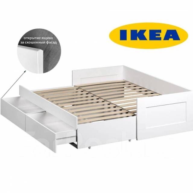 Кровать IKEA BRIMNES бримнэс 80х200