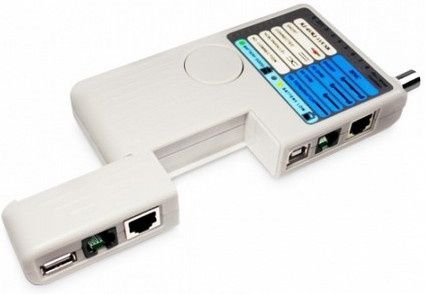 Кабельный тестер ship g268 Rj45, Rj11, usb, cosxial