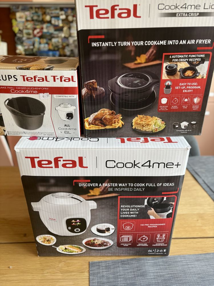 Мулти кукър Tefal Cook4Me+ с капак Crispy lid за Air Fryer