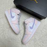 Jordan 1 Mid Pink Wash