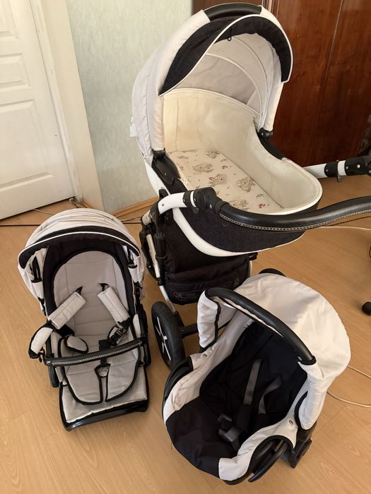 Коляска универсальная 3 в 1 Verdi Pepe Eco Plus