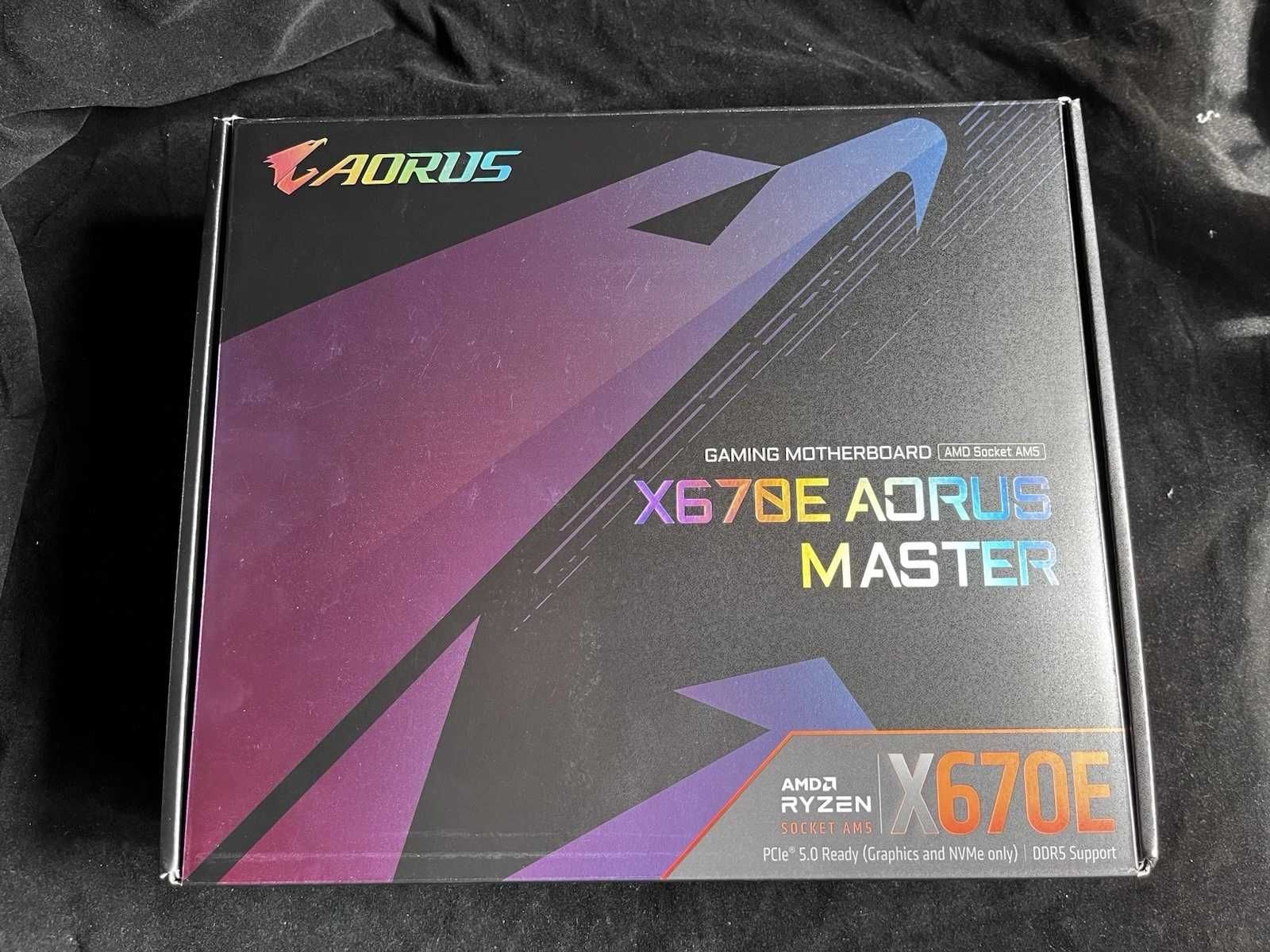 Дънна платка Gigabyte X670E Aorus Master AM5
