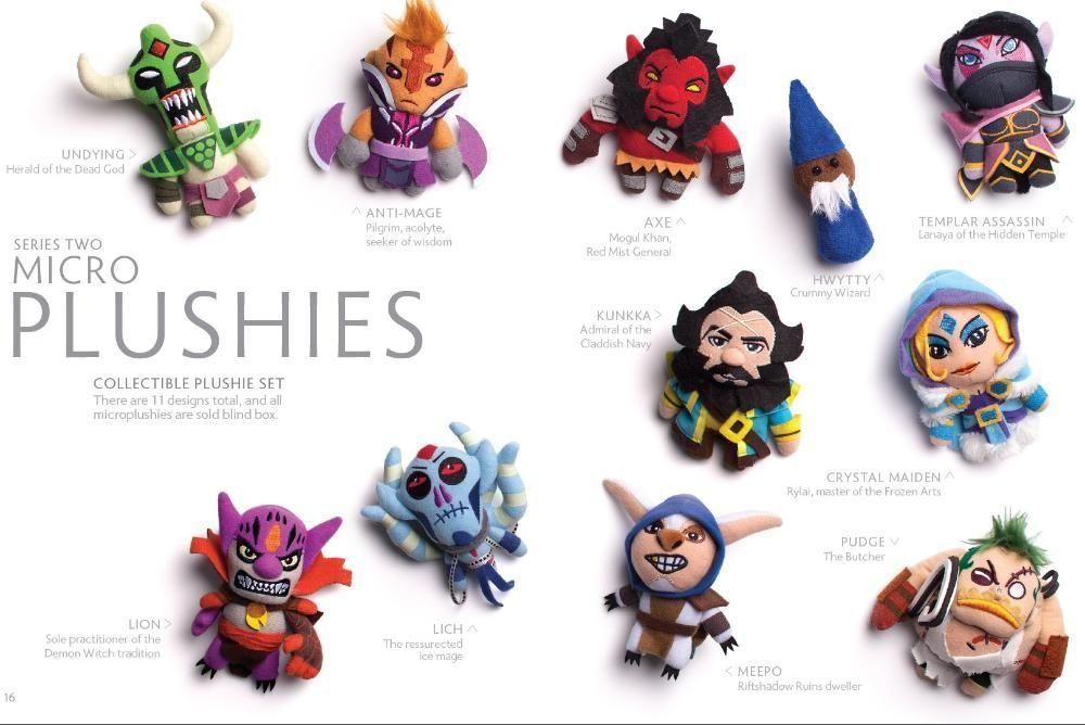 microplush dota 2 seria 3 anti mage , templar assasin etc