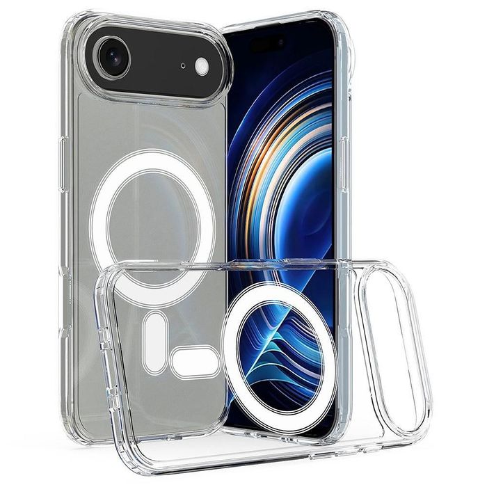 Прозрачен magsafe кейс за apple iphone 17 air