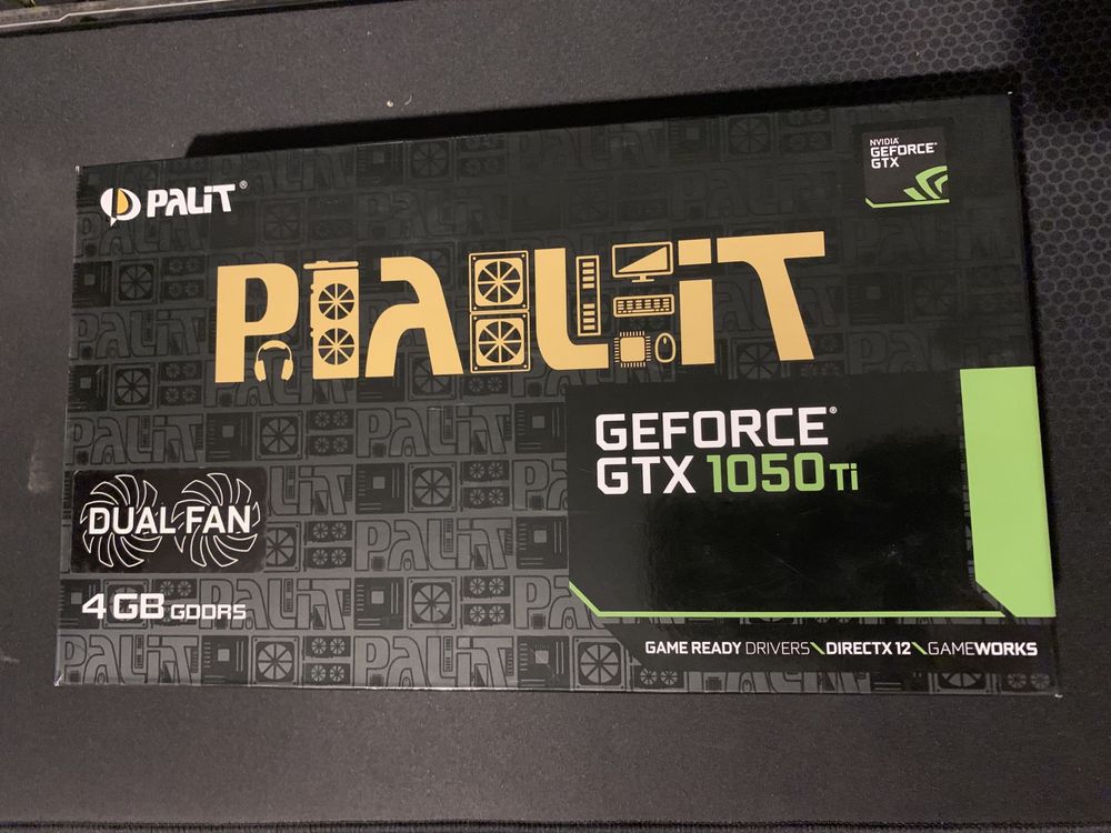 Видеокарта palit 1050ti dual