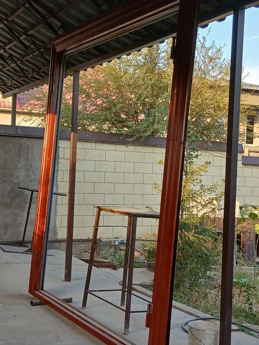 Ворота гаражные высота 3,25 м : ширина 2,80 м : для газели